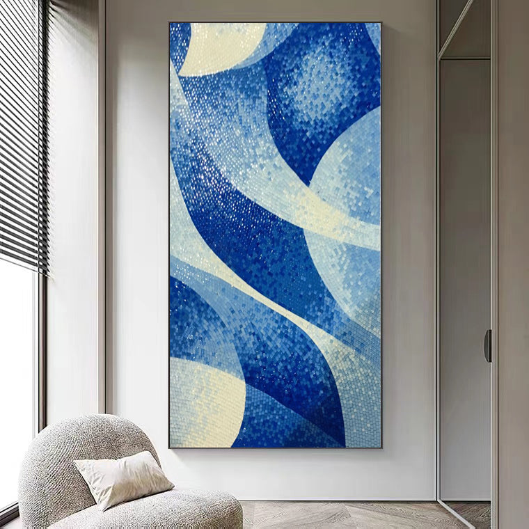 A Mosaic Art Infinity Glass materials Custom made size AJ26