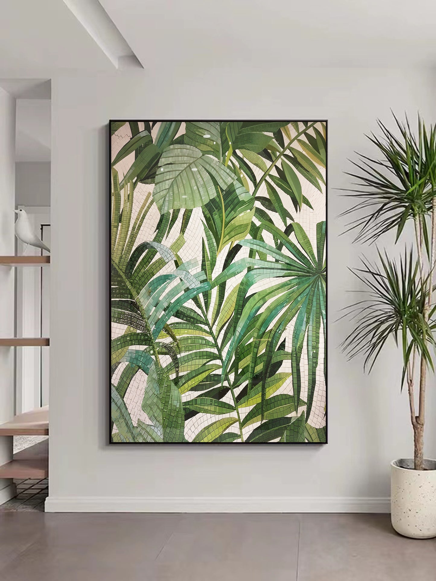 A Mosaic Art Energetic Glass materials Custom made size AJ40