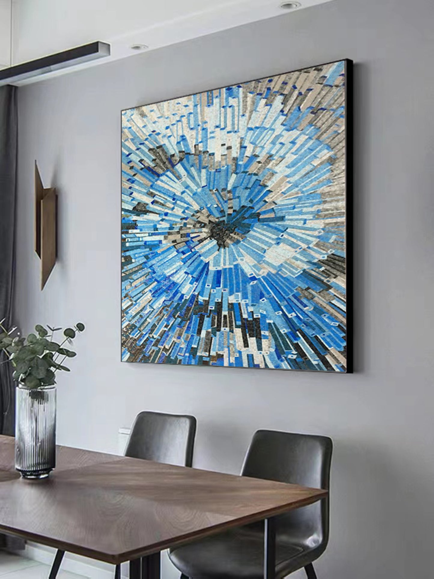 A Mosaic Art Radiate Glass materials Custom made size AJ95