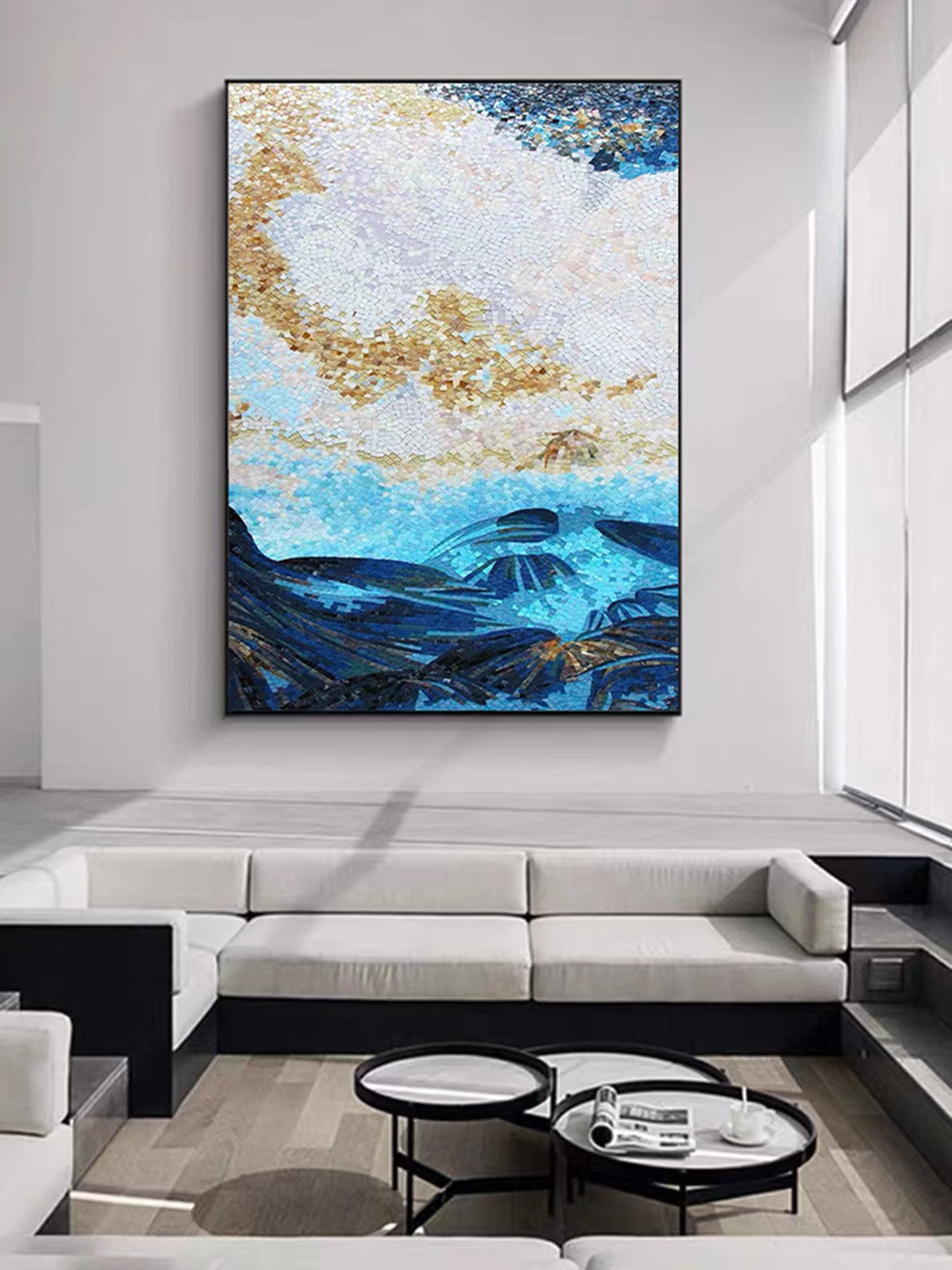 A Mosaic Art Dreamland Glass materials Custom made size AJ100